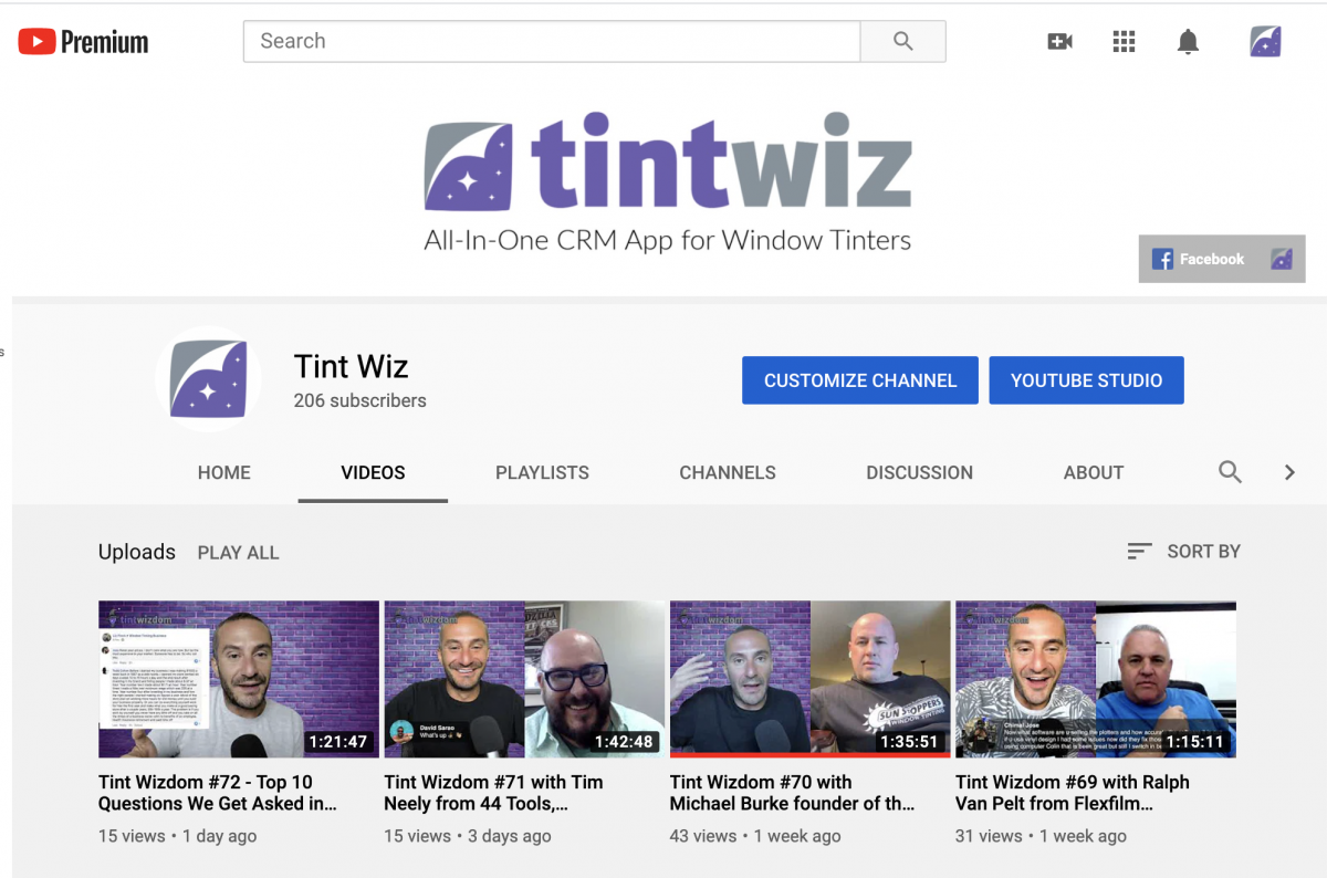 Window Film Podcast "Tint Wizdom" Tops 100,000 Views!